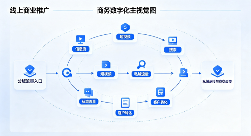 成安县线上商业推广怎么做？全域流量闭环搭建与低成本转化实战指南